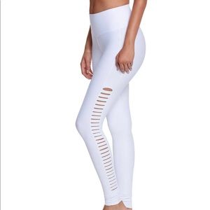 Mika | Celeste Cutout White Leggings Size XS